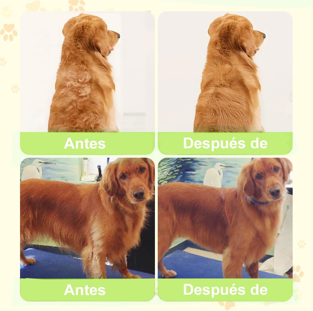 Cepillo  Vaporizador Mascotas quita pelos