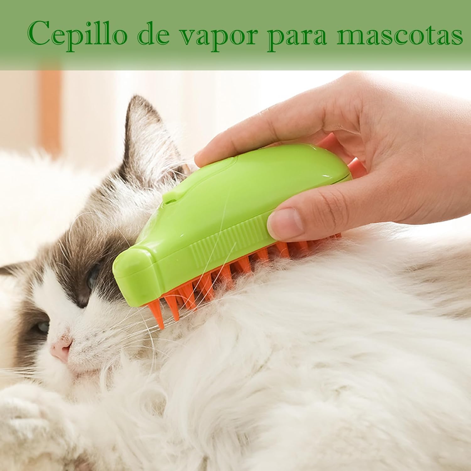 Cepillo  Vaporizador Mascotas quita pelos