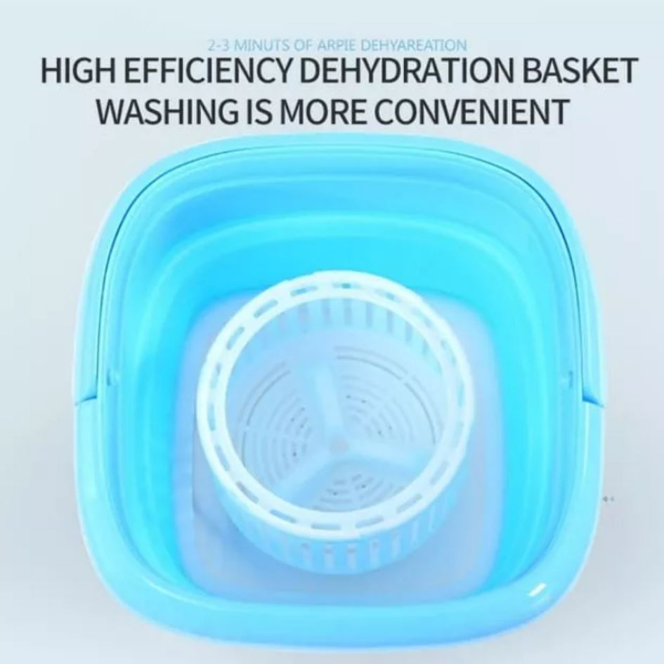 MINI LAVADORA PLEGABLE PORTÁTIL 6.7 LITROS