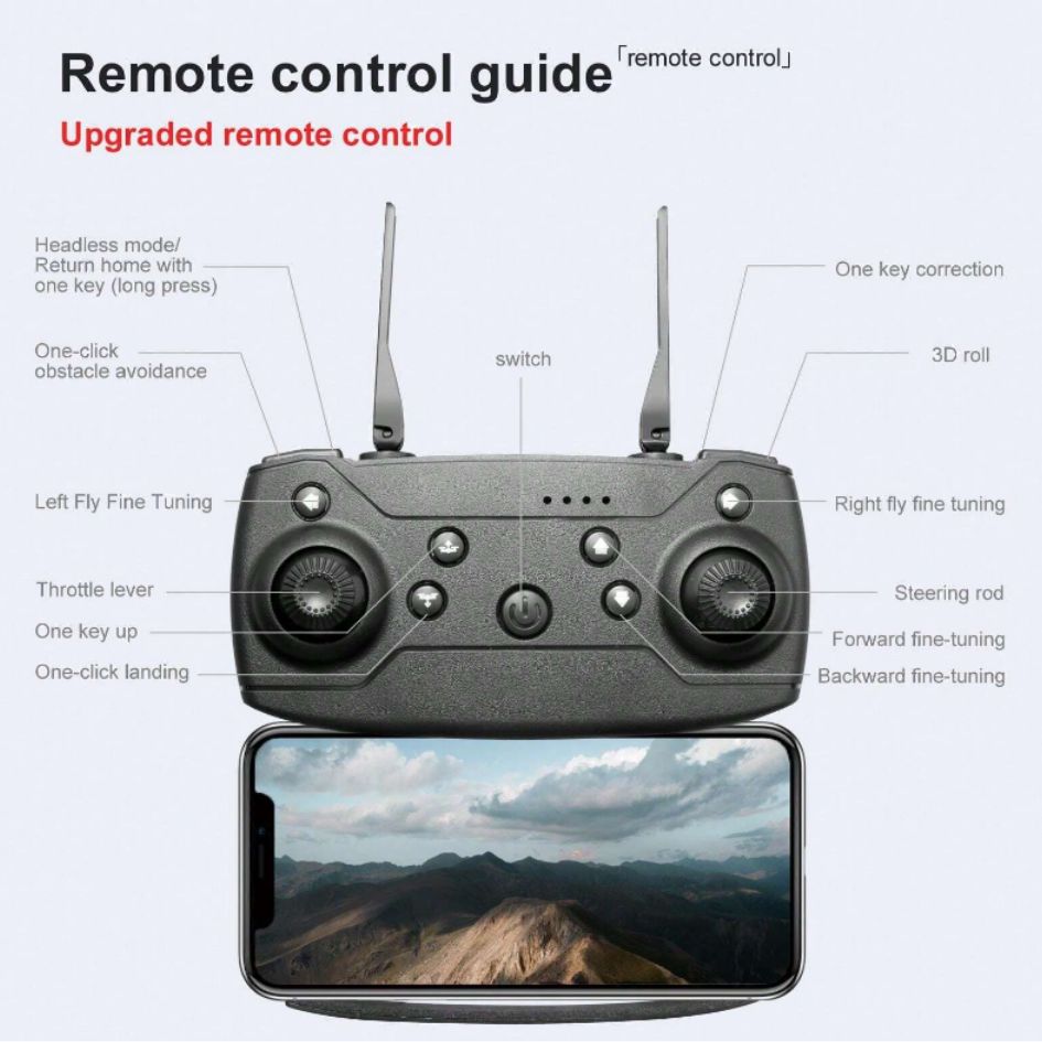 DRON DOBLE CÁMARA ULTRA HD DUAL PRO MAX