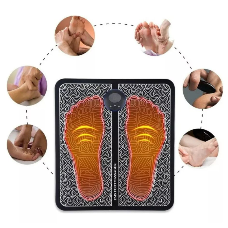 🦶✨ MASAJEADOR DE PIES ELECTROESTIMULACIÓN DIGITAL TERAPÉUTICO